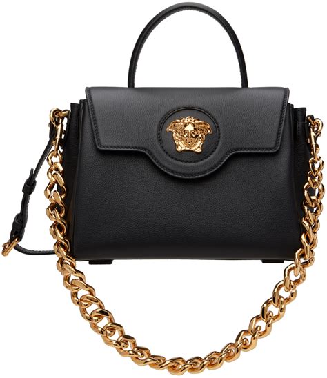 price of black versace handbags|versace collection evening bag.